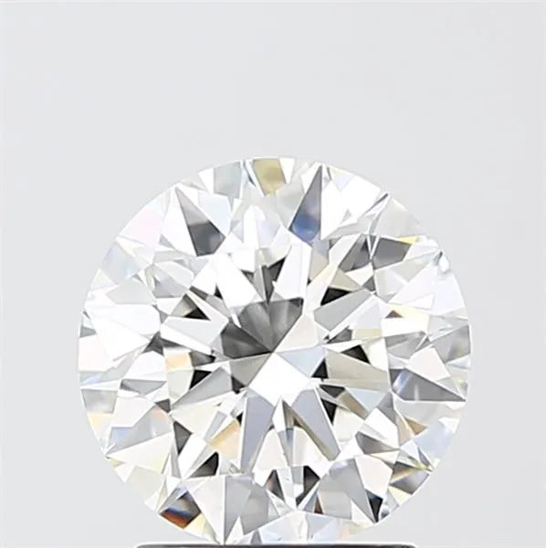 2.02ct Round Lab Grown Diamond (Colour F, Clarity VVS2, Cut EX, IGI Certified)