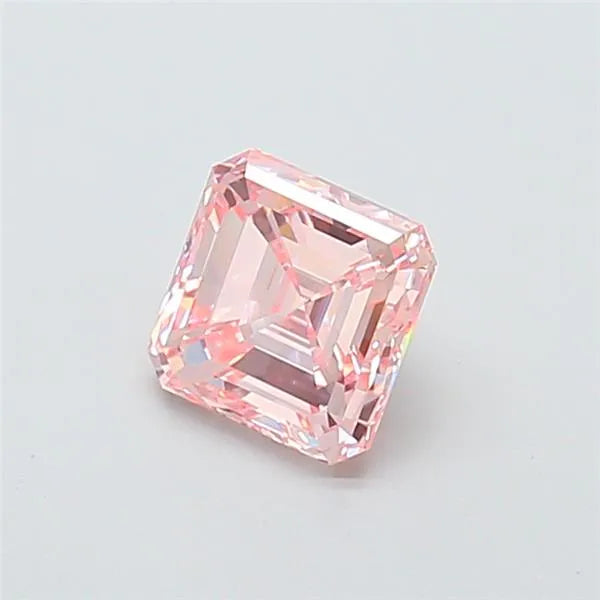 2.03ct Asscher Lab Grown Diamond (Colour Fancy Intense Pink, Clarity VVS2, IGI Certified)