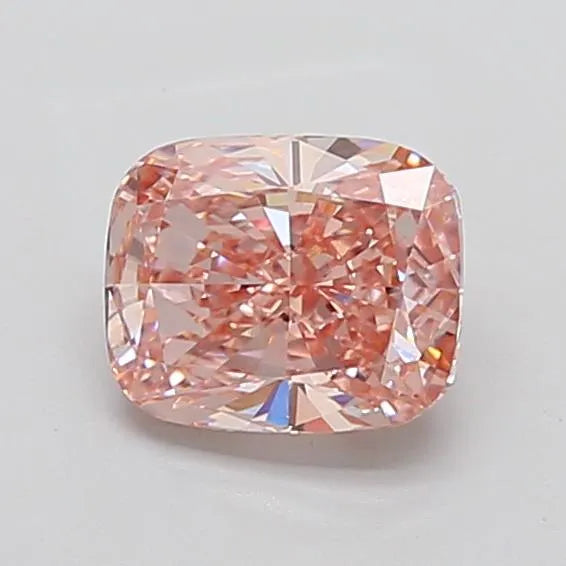 2.03ct Cushion modified Lab Grown Diamond (Colour Fancy Intense Brownish Pink, Clarity VVS2, IGI Certified)