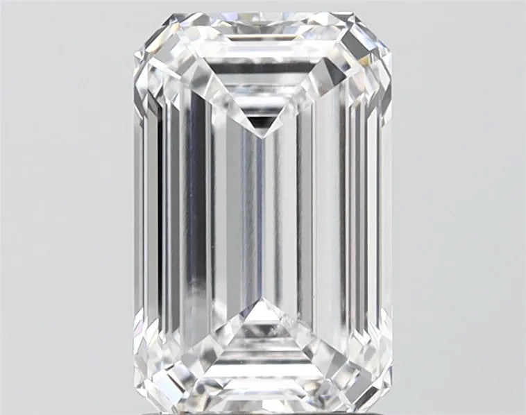2.03ct Emerald Lab Grown Diamond (Colour D, Clarity VVS2, IGI Certified)