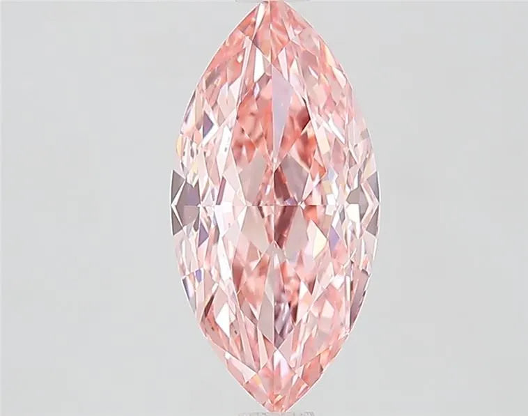 2.03ct Marquise Lab Grown Diamond (Colour Fancy Intense Pink, Clarity VVS1, IGI Certified)