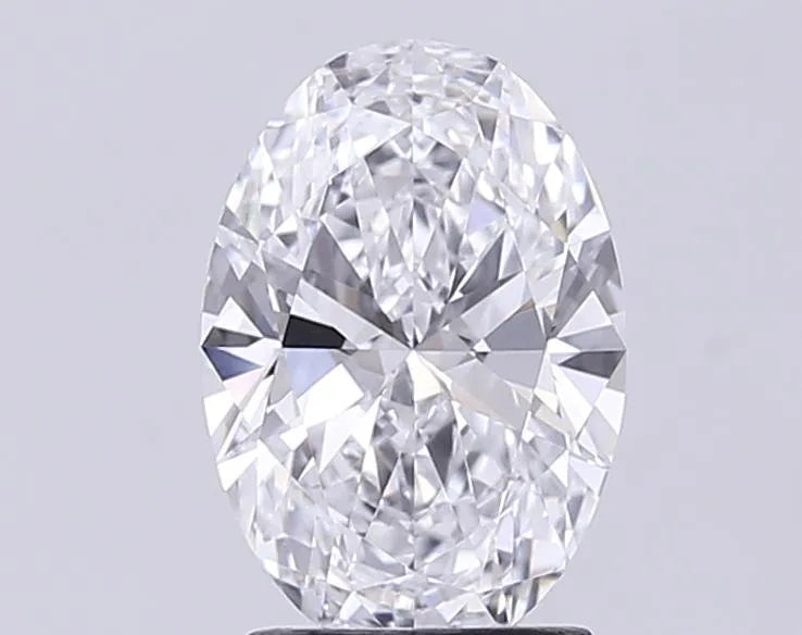 2.03ct Oval Lab Grown Diamond (Colour D, Clarity IF, IGI Certified)