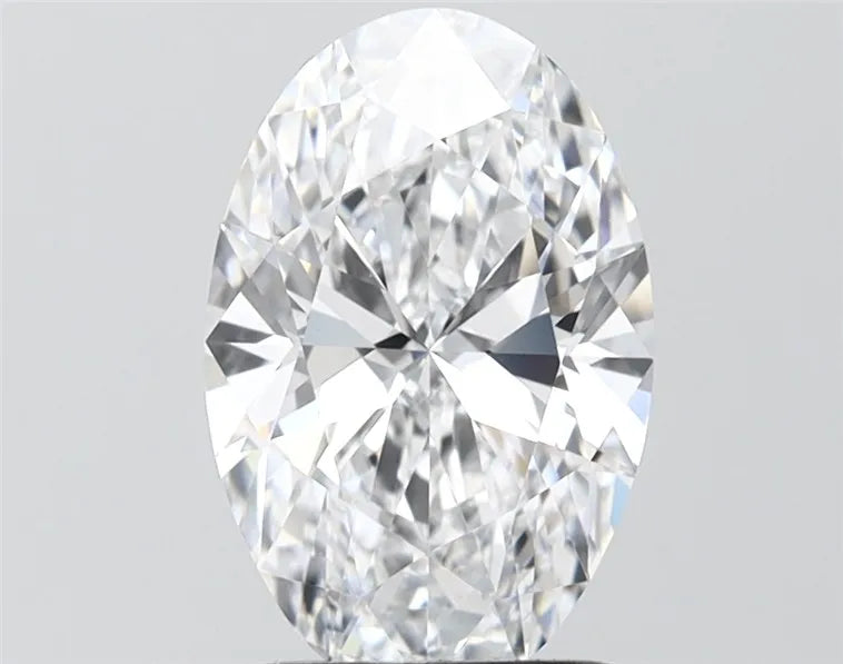 2.03ct Oval Lab Grown Diamond (Colour D, Clarity VVS1, IGI Certified)