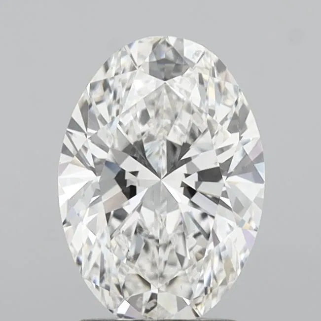 2.03ct Oval Lab Grown Diamond (Colour F, Clarity VVS2, IGI Certified)