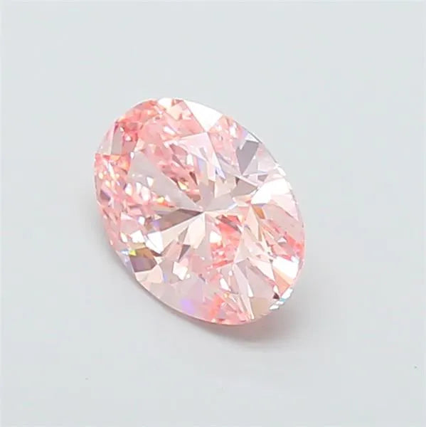 2.03ct Oval Lab Grown Diamond (Colour Fancy Vivid Pink, Clarity VS1, IGI Certified)