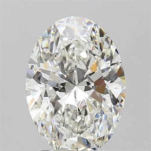 2.03ct Oval Lab Grown Diamond (Colour G, Clarity VVS2, IGI Certified)