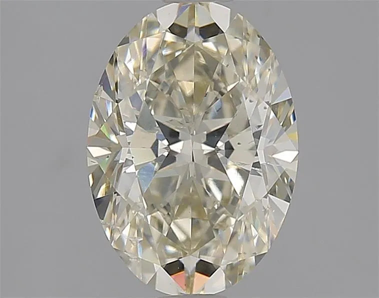 2.03ct Oval Natural Diamond (Colour K, Clarity SI2, Cut VG, IGI Certified)