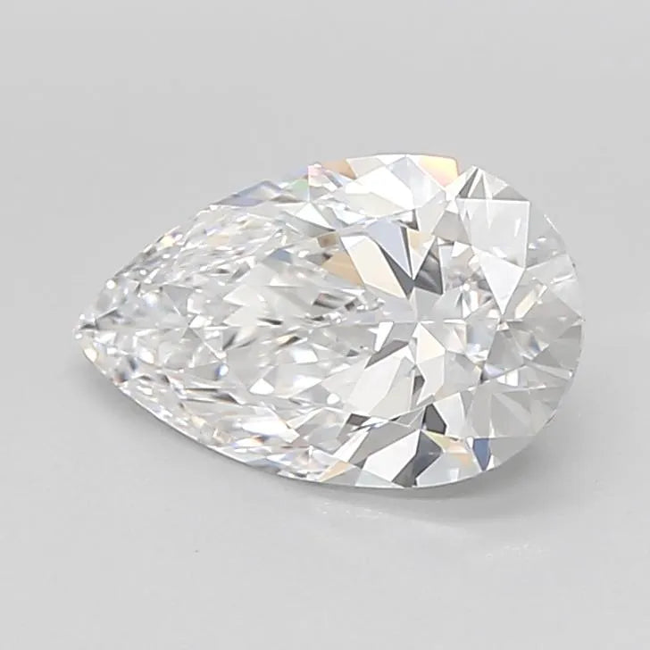 2.03ct Pear Lab Grown Diamond (Colour D, Clarity FL, Cut EX, IGI Certified)