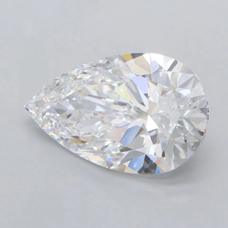 2.03ct Pear Lab Grown Diamond (Colour D, Clarity FL, IGI Certified)