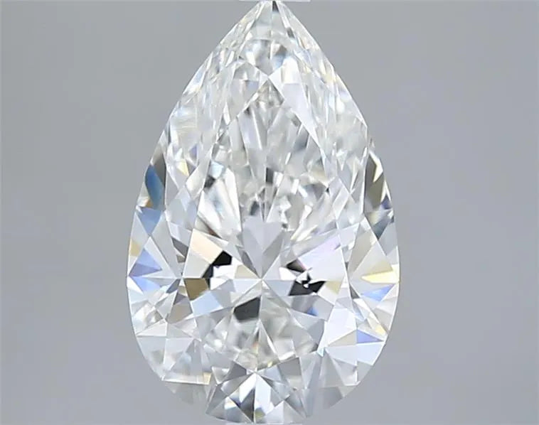 2.03ct Pear Lab Grown Diamond (Colour F, Clarity VVS2, IGI Certified)
