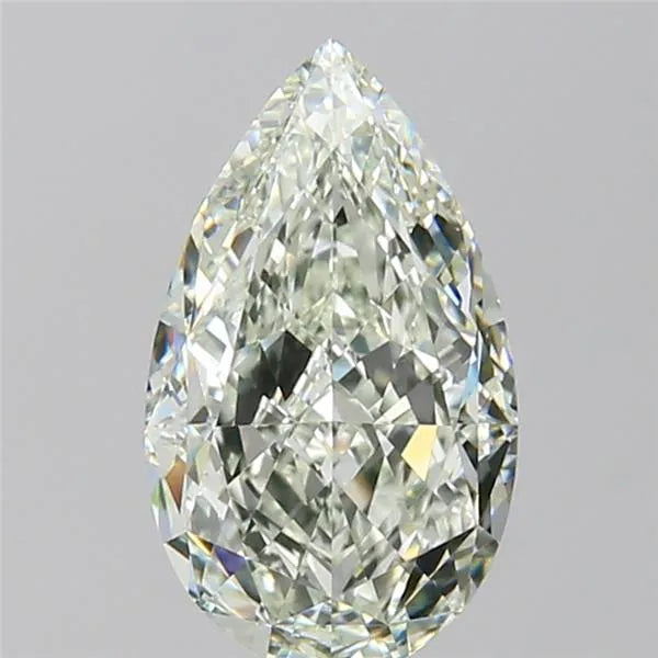 2.03ct Pear Natural Diamond (Colour Fancy Light Green, Clarity VS1, GIA Certified)