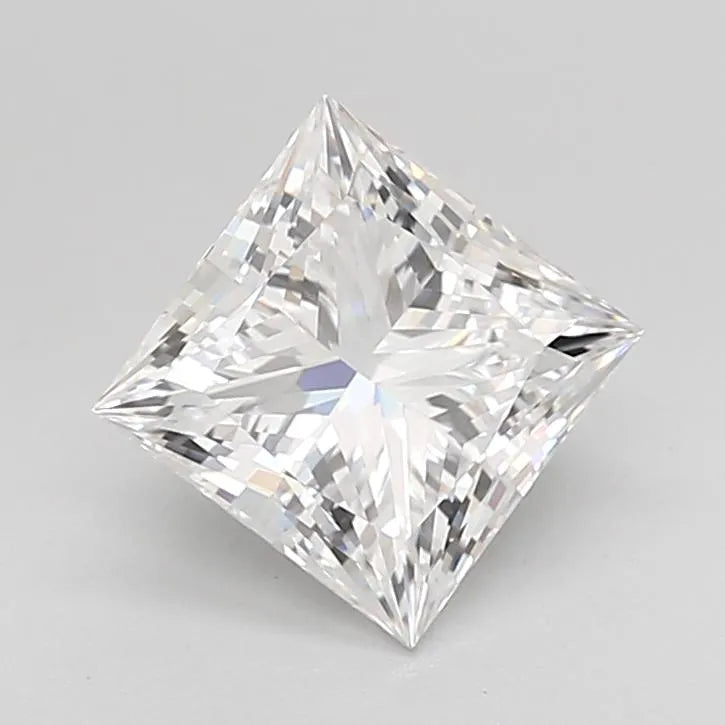 2.03ct Princess Lab Grown Diamond (Colour D, Clarity IF, Cut VG, IGI Certified)