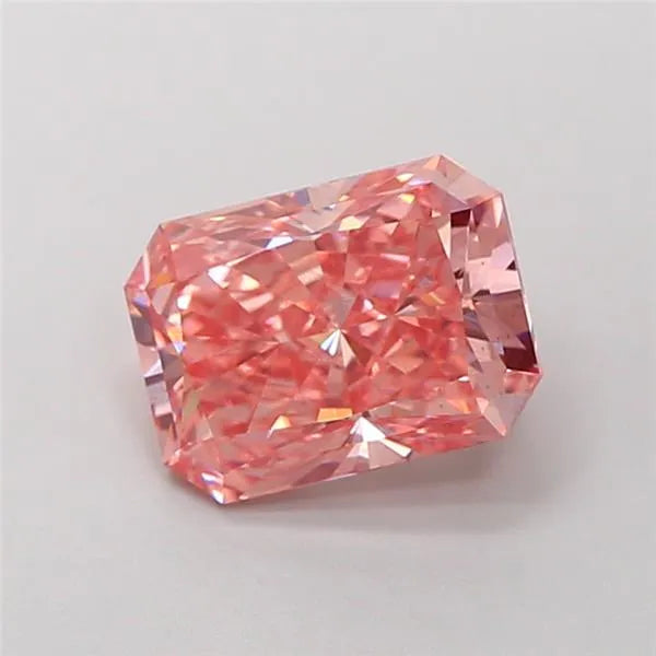 2.03ct Radiant Lab Grown Diamond (Colour Fancy Vivid Pink, Clarity VS1, IGI Certified)