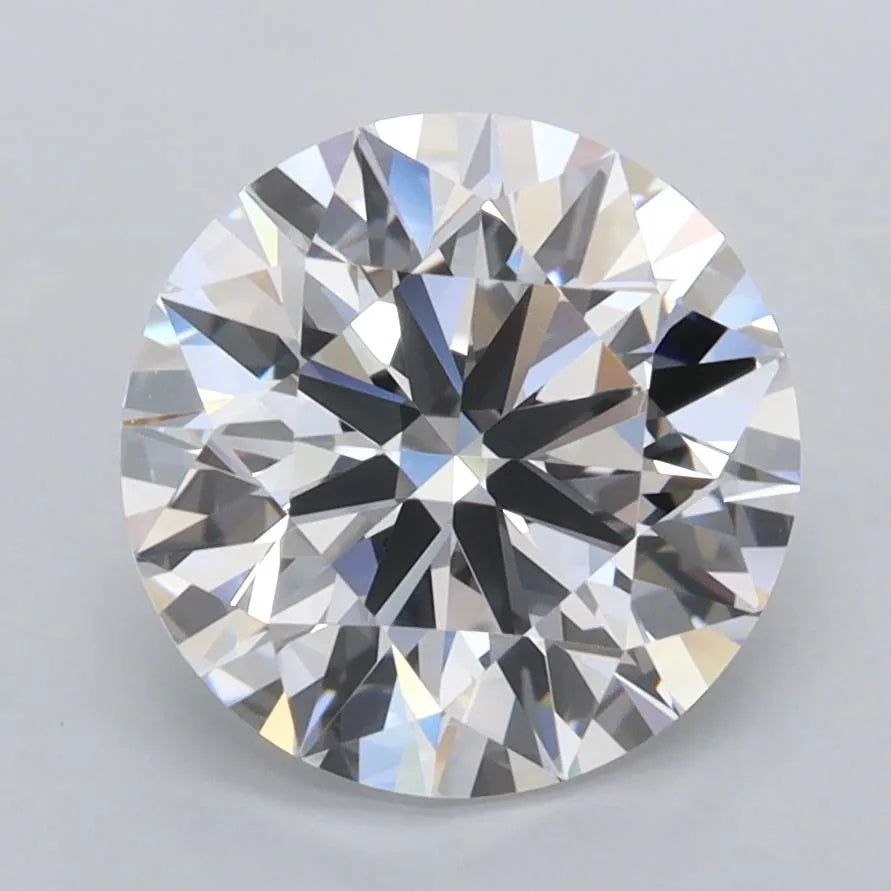 2.03ct Round Lab Grown Diamond (Colour D, Clarity FL, Cut ID, IGI Certified)