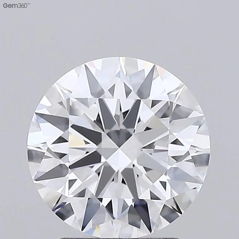 2.03ct Round Lab Grown Diamond (Colour D, Clarity IF, Cut ID, IGI Certified)