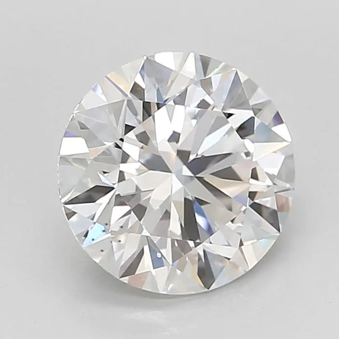 2.03ct Round Lab Grown Diamond (Colour E, Clarity VS2, Cut ID, IGI Certified)