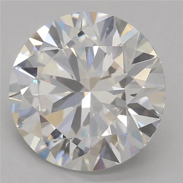 2.03ct Round Lab Grown Diamond (Colour E, Clarity VVS2, Cut EX, IGI Certified)