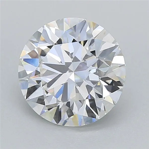 2.03ct Round Lab Grown Diamond (Colour F, Clarity VVS2, Cut ID, IGI Certified)