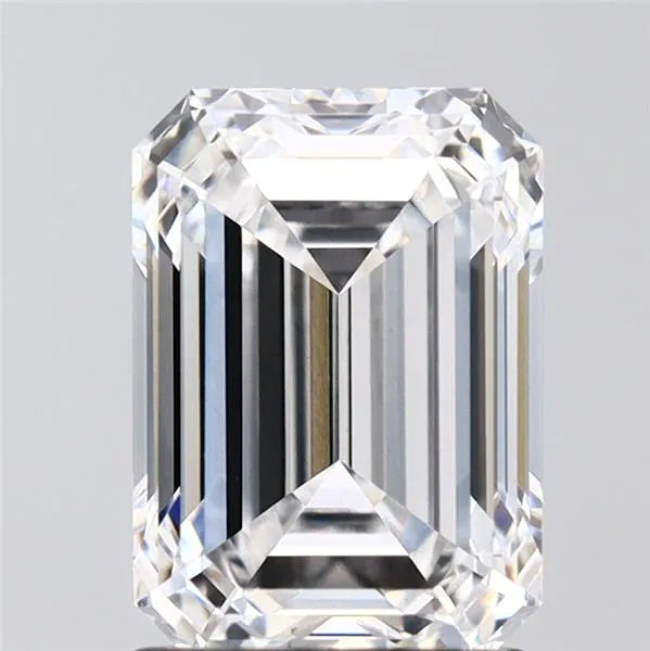 2.04ct Emerald Lab Grown Diamond (Colour D, Clarity VVS2, IGI Certified)