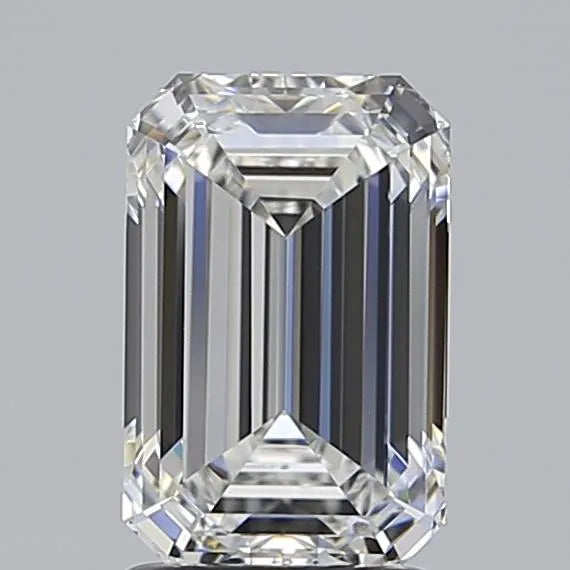 2.04ct Emerald Lab Grown Diamond (Colour E, Clarity VVS1, IGI Certified)