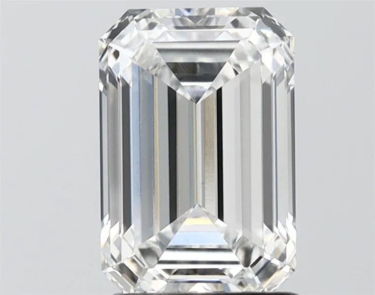 2.04ct Emerald Lab Grown Diamond (Colour E, Clarity VVS1, IGI Certified)