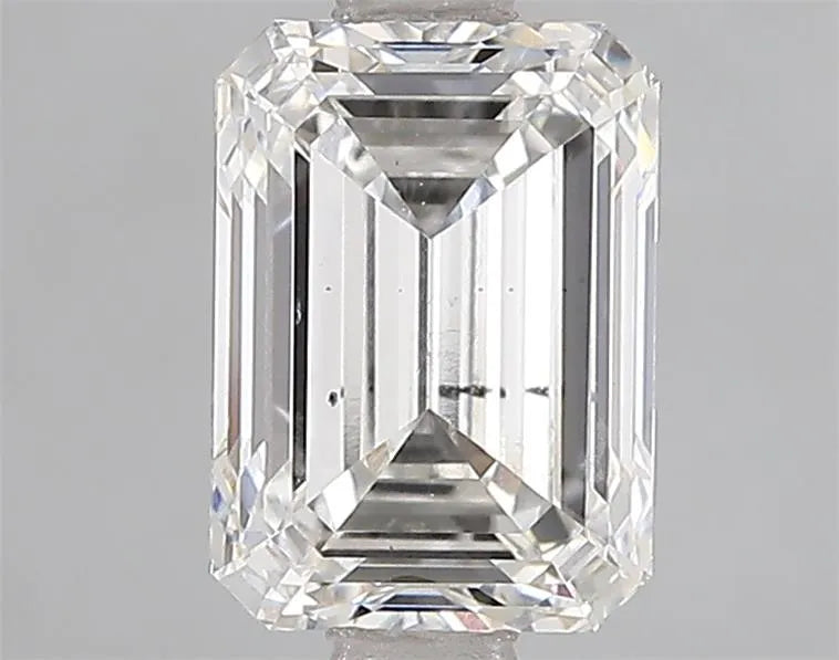 2.04ct Emerald Lab Grown Diamond (Colour F, Clarity SI1, IGI Certified)