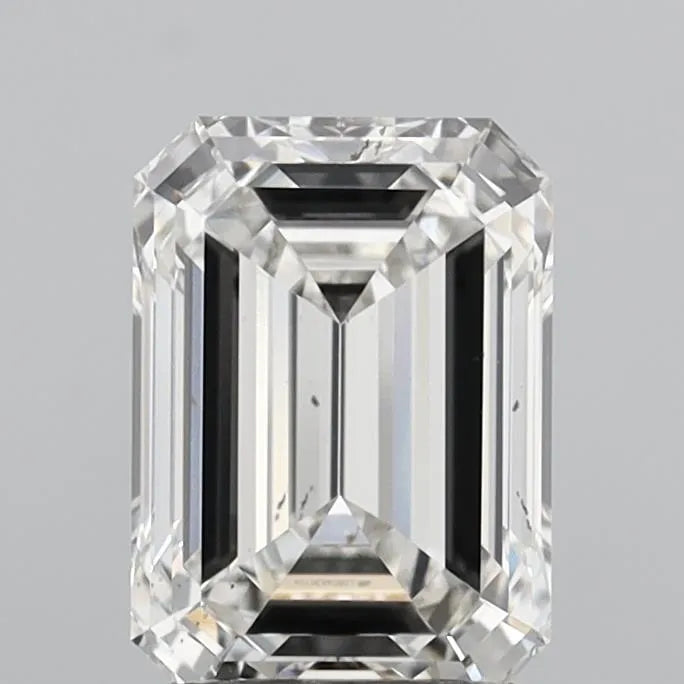 2.04ct Emerald Lab Grown Diamond (Colour G, Clarity VS2, IGI Certified)