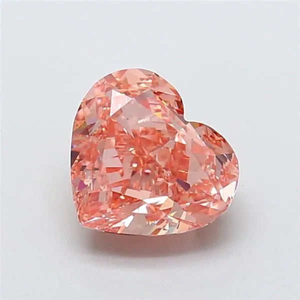 2.04ct Heart Lab Grown Diamond (Colour Fancy Vivid Pink, Clarity VS1, Uncertified)