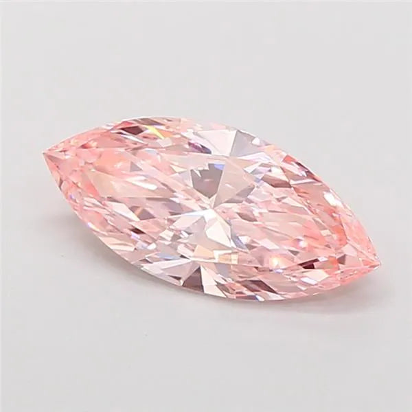 2.04ct Marquise Lab Grown Diamond (Colour Fancy Vivid Pink, Clarity VVS2, IGI Certified)