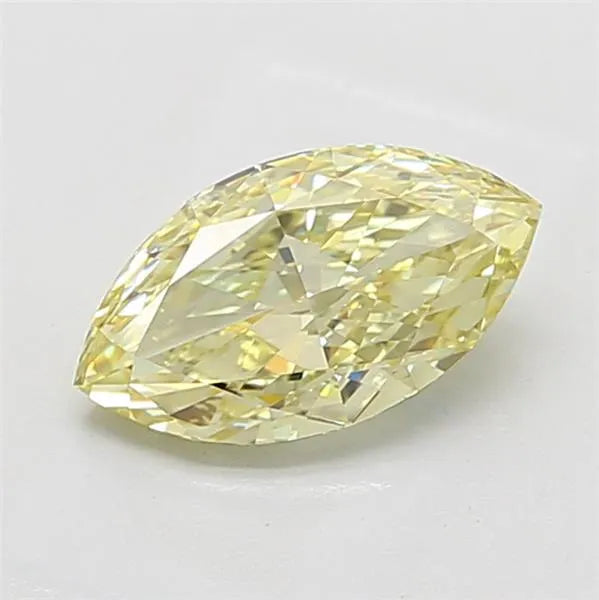 2.04ct Marquise Lab Grown Diamond (Colour Fancy Yellow, Clarity VVS2, IGI Certified)