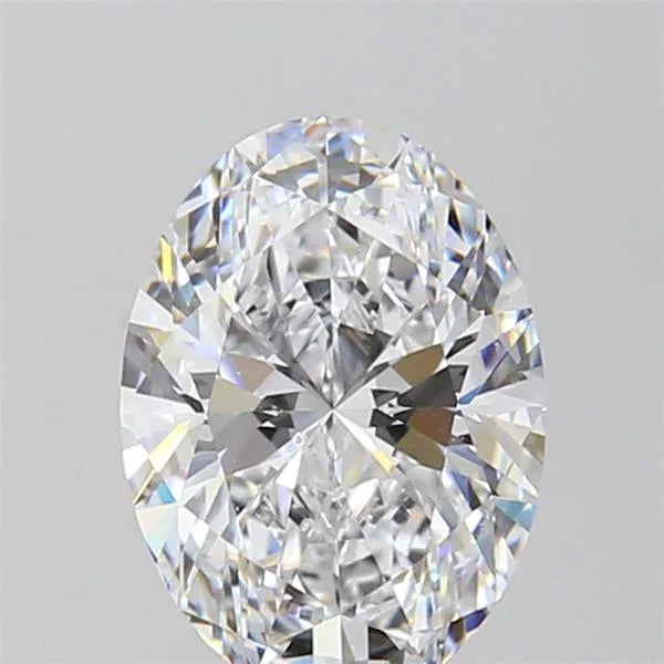2.04ct Oval Lab Grown Diamond (Colour D, Clarity IF, IGI Certified)