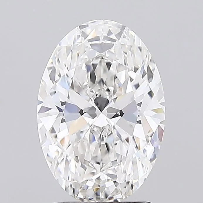 2.04ct Oval Lab Grown Diamond (Colour E, Clarity IF, IGI Certified)