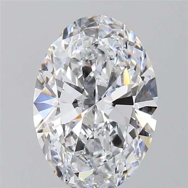 2.04ct Oval Lab Grown Diamond (Colour E, Clarity IF, IGI Certified)
