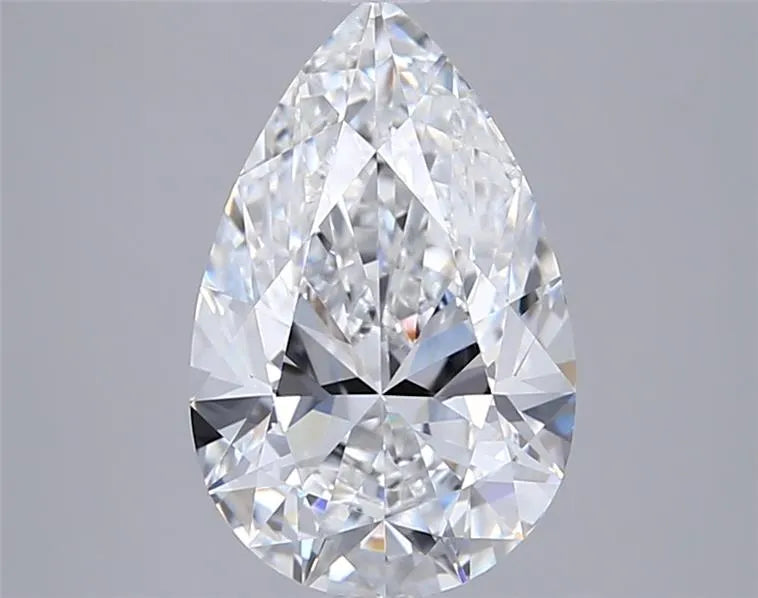 2.04ct Pear Lab Grown Diamond (Colour D, Clarity VVS1, IGI Certified)