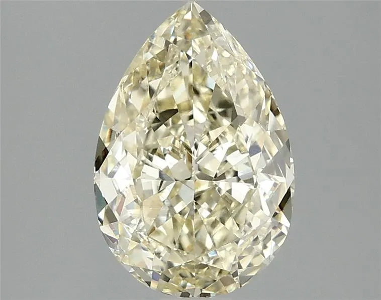 2.04ct Pear Lab Grown Diamond (Colour Fancy Yellow, Clarity VVS2, IGI Certified)
