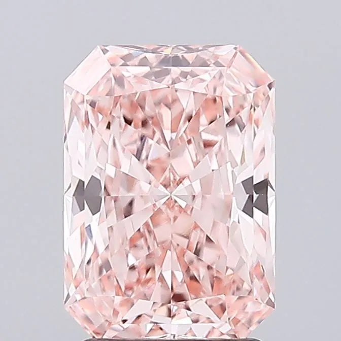 2.04ct Radiant Lab Grown Diamond (Colour Fancy Intense Pink, Clarity VS2, IGI Certified)