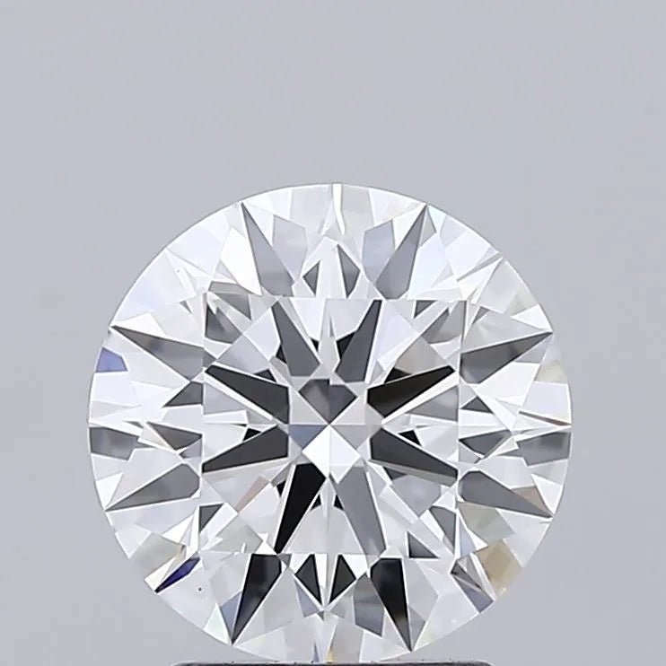 2.04ct Round Lab Grown Diamond (Colour D, Clarity IF, Cut ID, IGI Certified)
