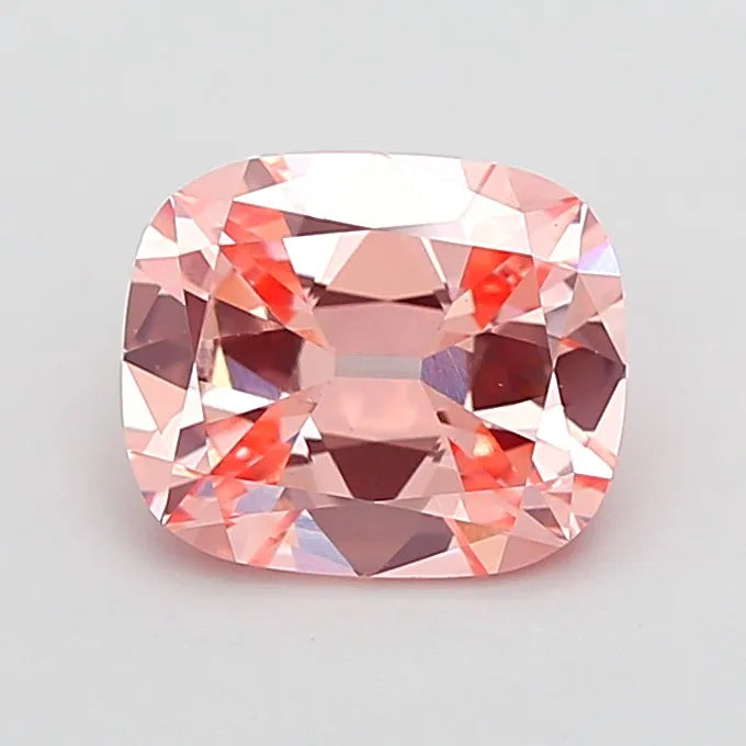 2.05ct Cushion Lab Grown Diamond (Colour Fancy Intense Pink, Clarity VVS2, IGI Certified)