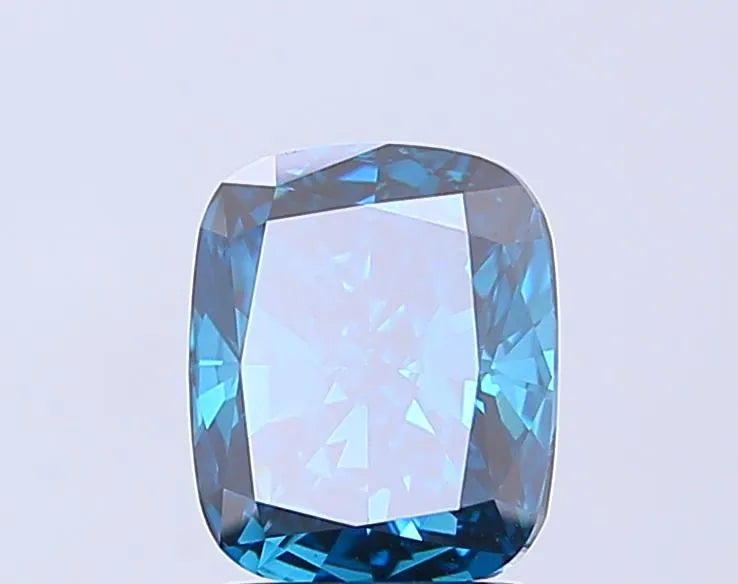 2.05ct Cushion modified Lab Grown Diamond (Colour Fancy Vivid Blue, Clarity VVS2, IGI Certified)
