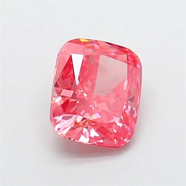 2.05ct Cushion modified Lab Grown Diamond (Colour Fancy Vivid Pink, Clarity VS1, IGI Certified)
