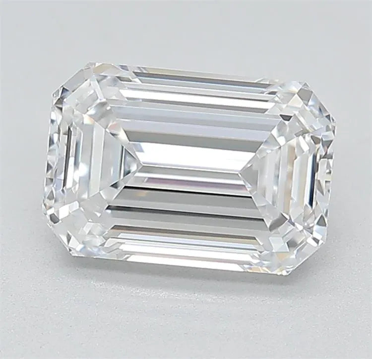 2.05ct Emerald Lab Grown Diamond (Colour D, Clarity VVS1, Cut EX, IGI Certified)