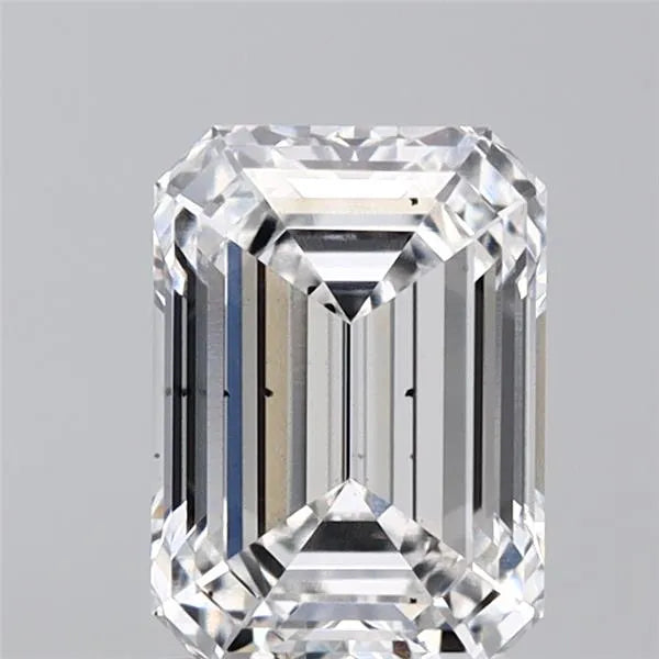 2.05ct Emerald Lab Grown Diamond (Colour E, Clarity SI1, IGI Certified)