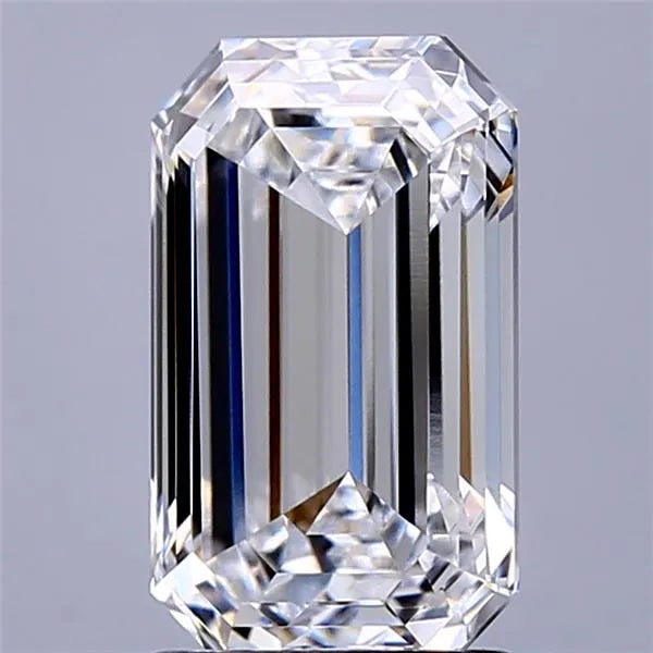 2.05ct Emerald Lab Grown Diamond (Colour E, Clarity VVS1, IGI Certified)