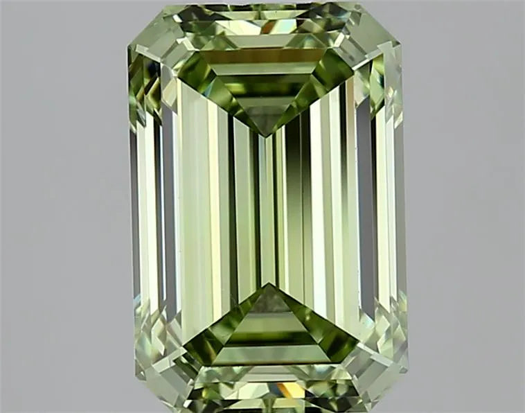 2.05ct Emerald Lab Grown Diamond (Colour Fancy Intense Green, Clarity IF, IGI Certified)