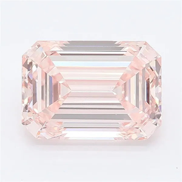 2.05ct Emerald Lab Grown Diamond (Colour Fancy Pink, Clarity VVS2, IGI Certified)