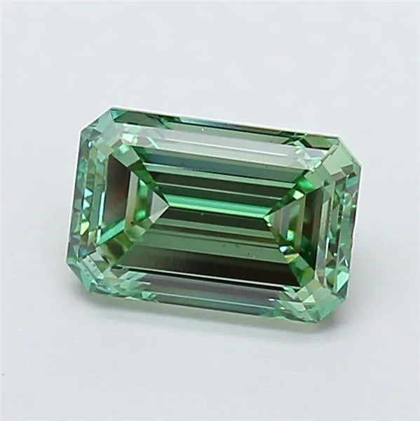 2.05ct Emerald Lab Grown Diamond (Colour Fancy Vivid Green, Clarity VS2, IGI Certified)