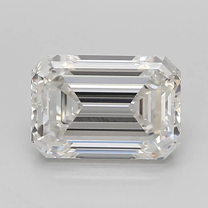 2.05ct Emerald Lab Grown Diamond (Colour G, Clarity VVS2, IGI Certified)