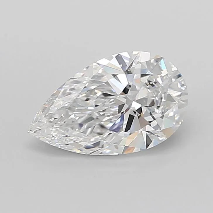 2.05ct Pear Lab Grown Diamond (Colour D, Clarity IF, Cut EX, IGI Certified)
