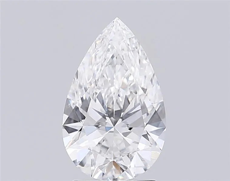 2.05ct Pear Lab Grown Diamond (Colour D, Clarity VVS1, IGI Certified)