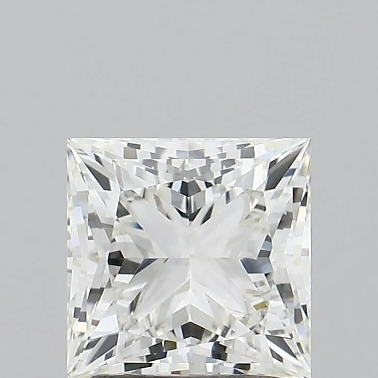 2.05ct Princess Lab Grown Diamond (Colour H, Clarity VVS2, IGI Certified)